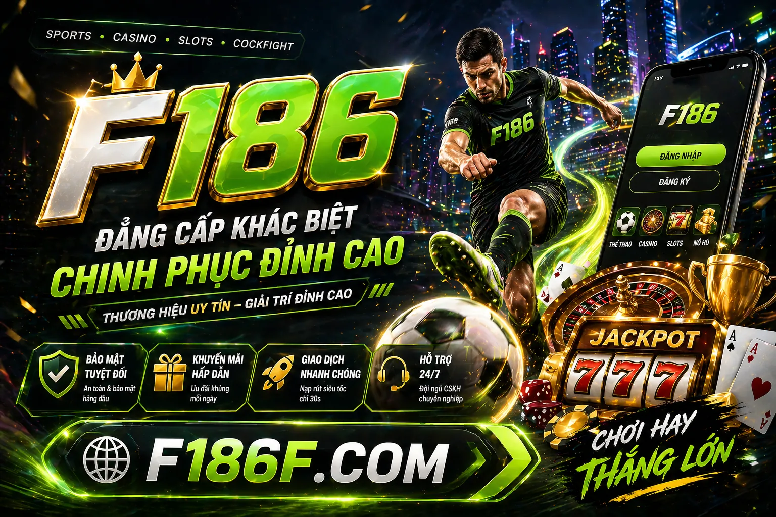 Banner chào mừng đăng nhập kjc chính thức với các trò chơi cá cược trực tuyến